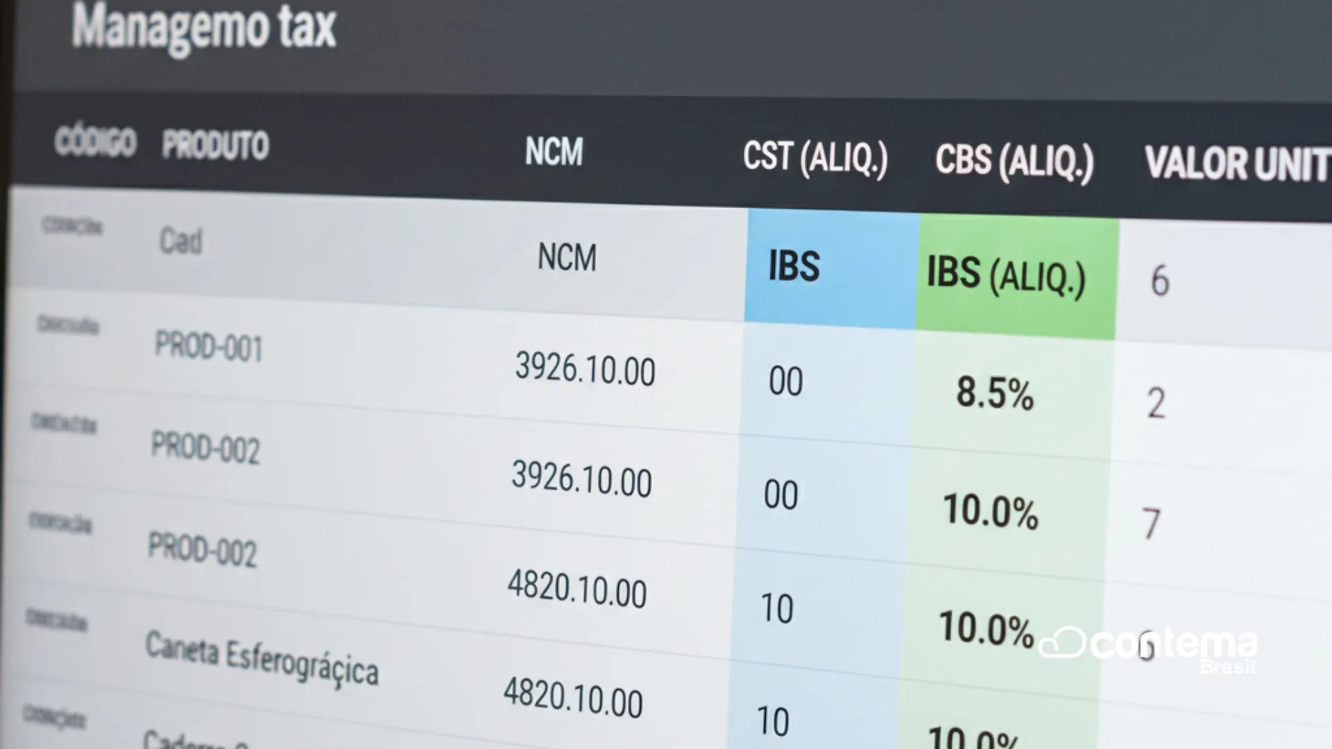 Ncm Codigo Servico Ibs Cbs 2026 - Contema Brasil | Contabilidade em São Caetano do Sul - SP