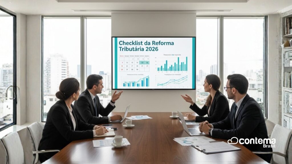 Checklist Reforma Tributaria 2026 Capa - Contema Brasil | Contabilidade em São Caetano do Sul - SP